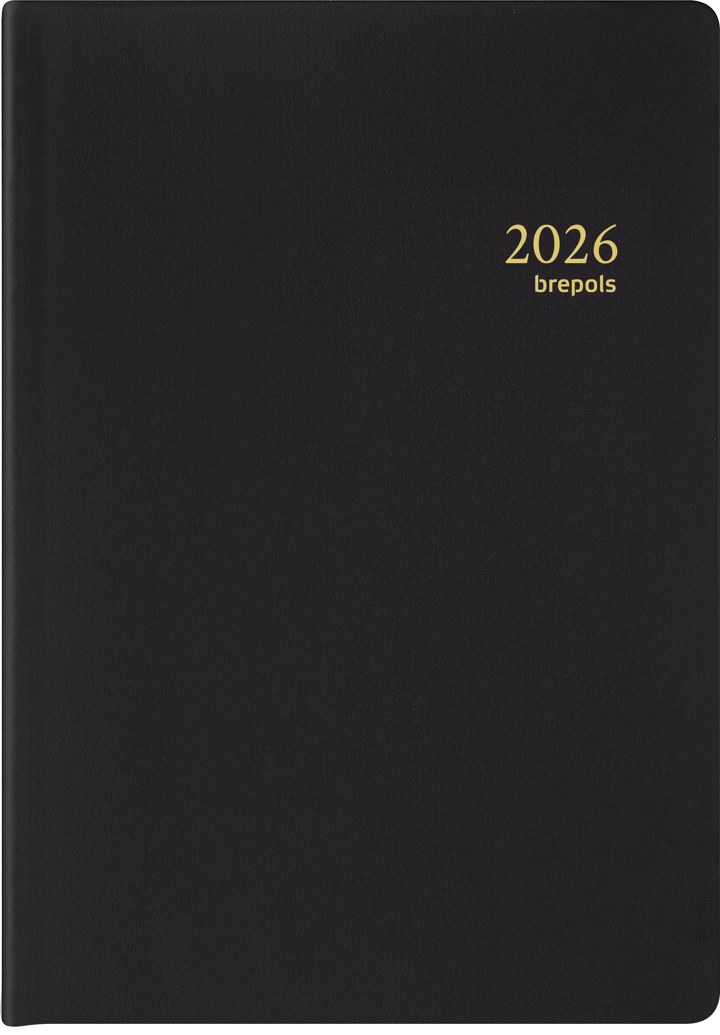 Brepols Agenda 2026 Armada Seta 1week/2pag Zwart 7.1x10.2 cm