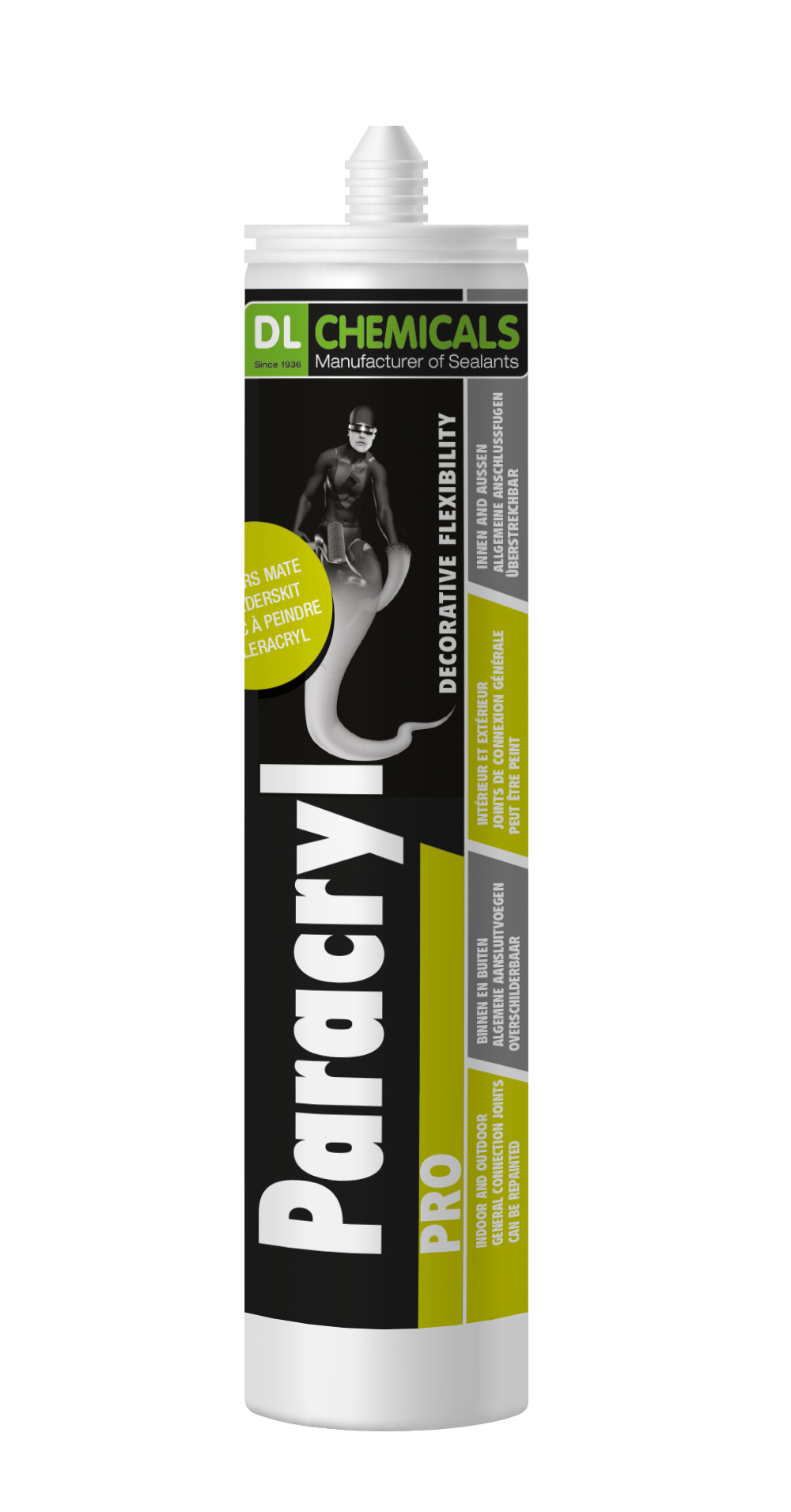 Paracryl Pro Grijs 300 ml