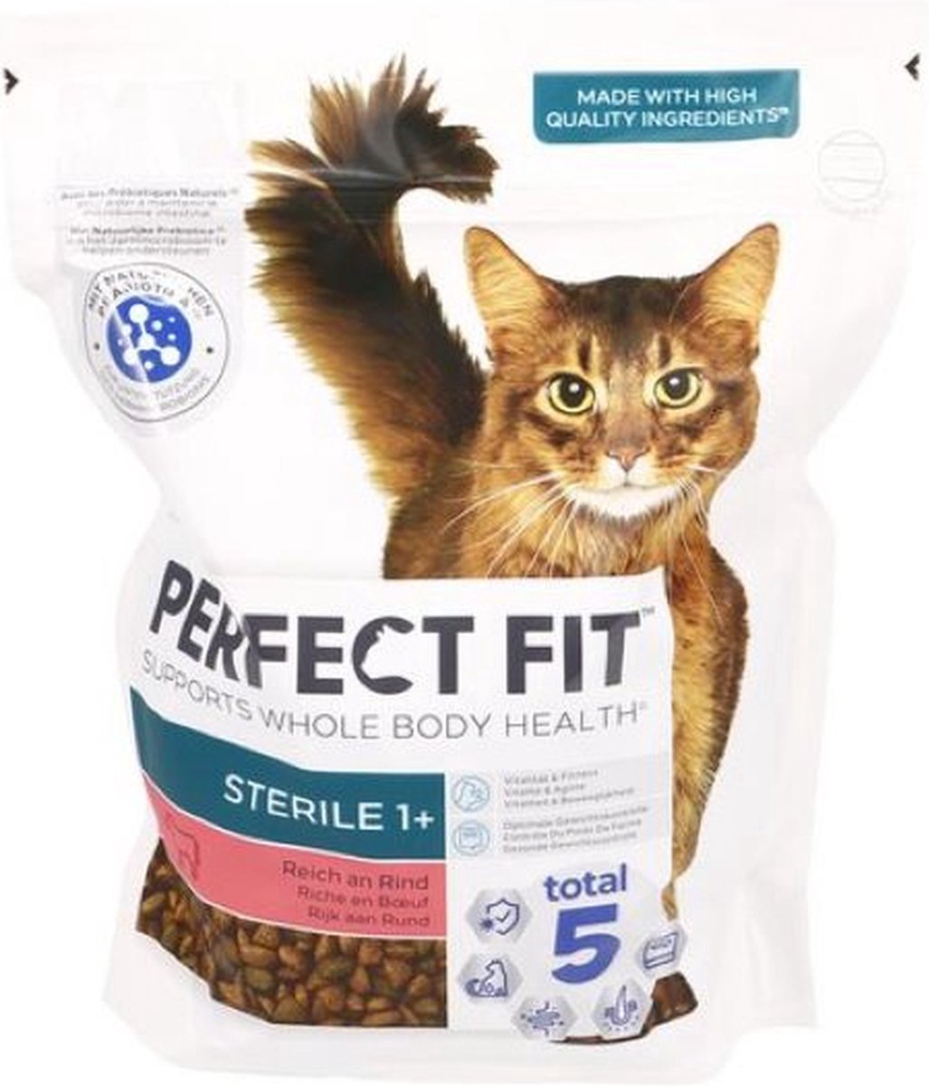 Perfect Fit Premium Kattenvoeding Steriel Rund 750 g