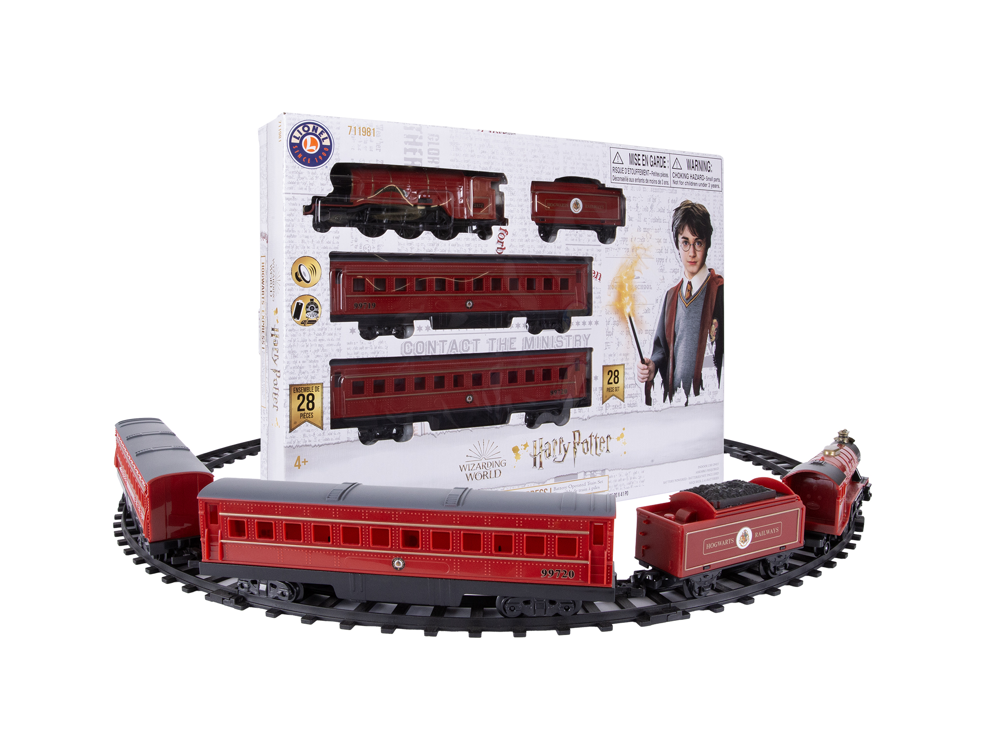 My Village Hogwarts Express Trein Set met Licht & Geluid uit Film Harry Potter