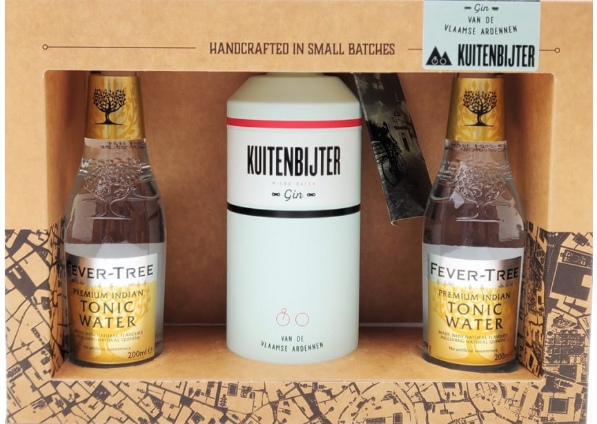 Set Kuitenbijter Gin 500ml en 2x Tonic 200ml