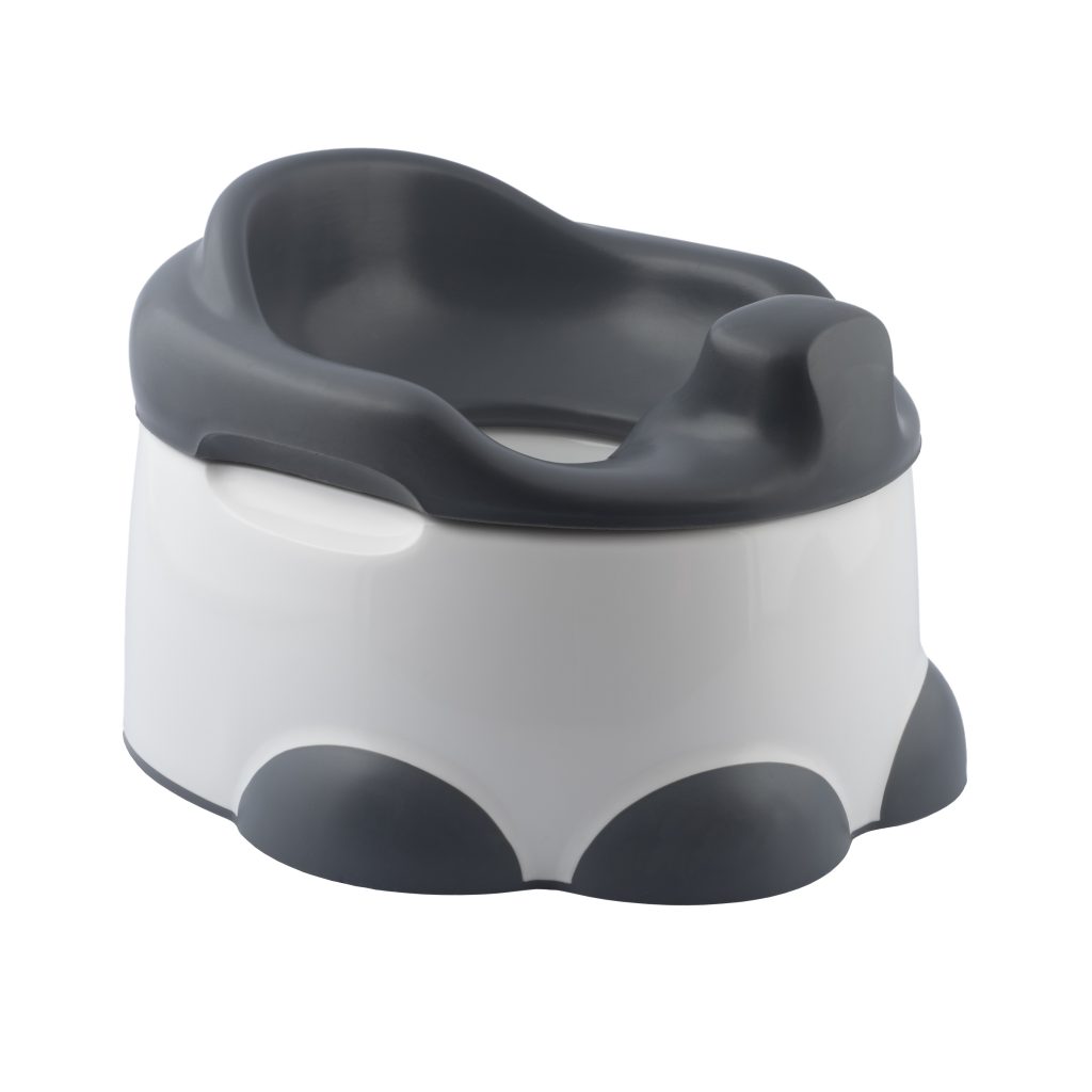 Bumbo Step'n Potty Slate Grey Toiletpotje-Opstapje-Afneembare Toiletverkleiner