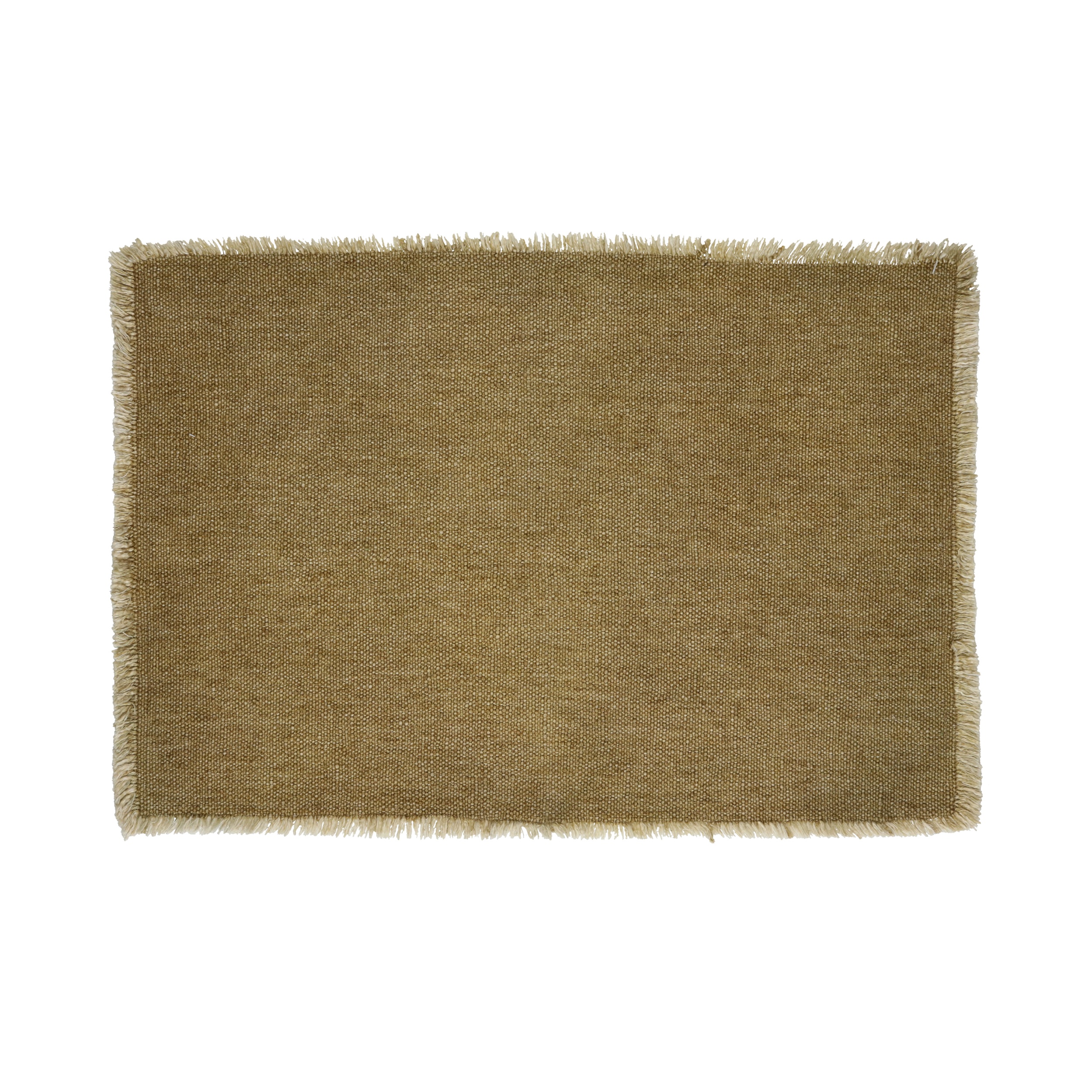 Pomax Placemat Frivole Camel 50x35 cm - Katoen