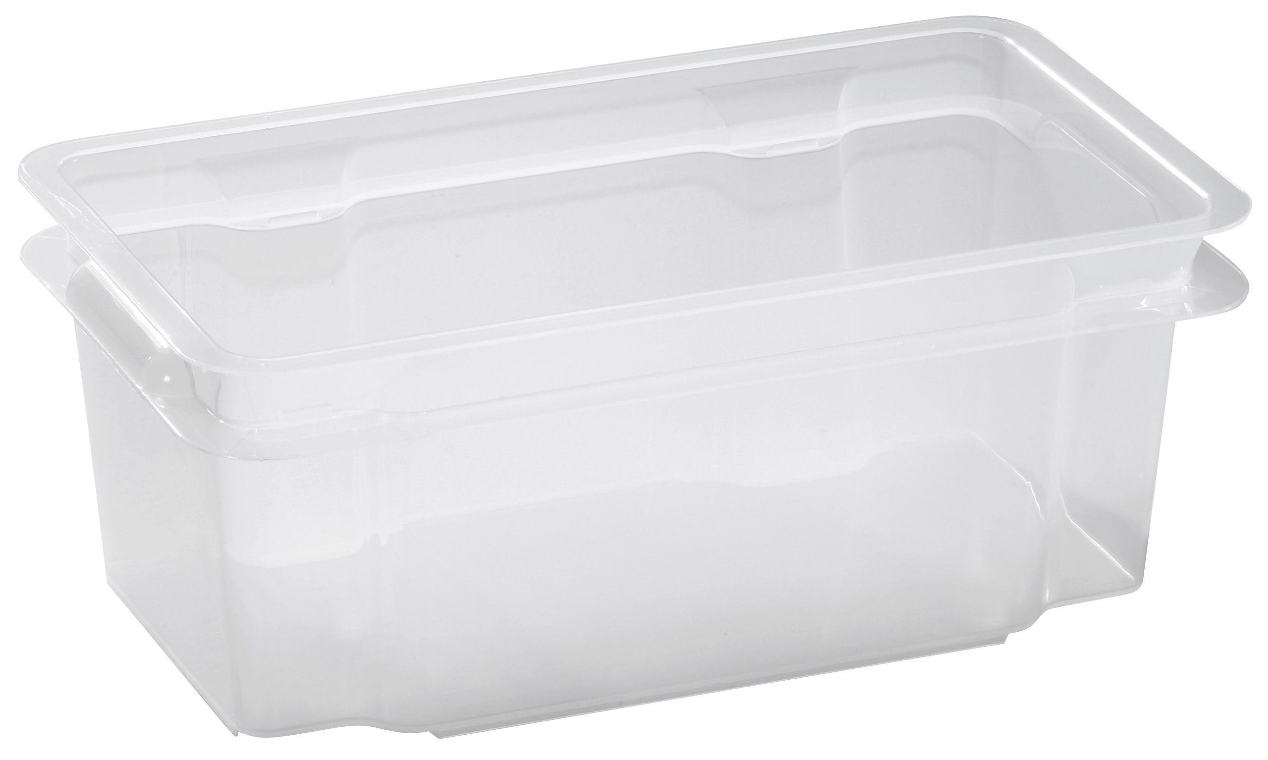 Keter Opbergbox Crownest Transparant 7l - 36x21x14. 5 cm