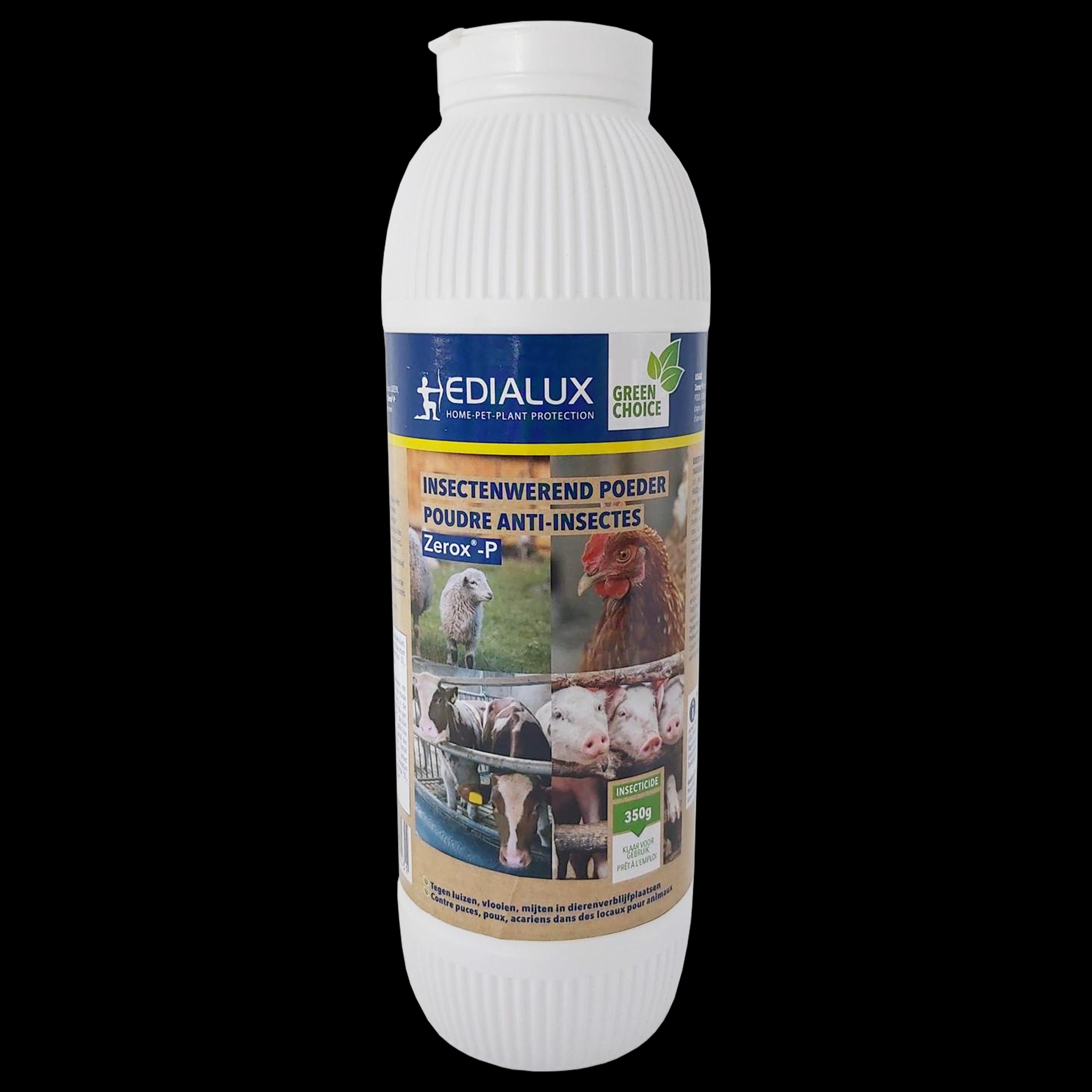 Edialux Zerox-P Veeluispoeder 350gr tegen luizen, vlooien en mijten