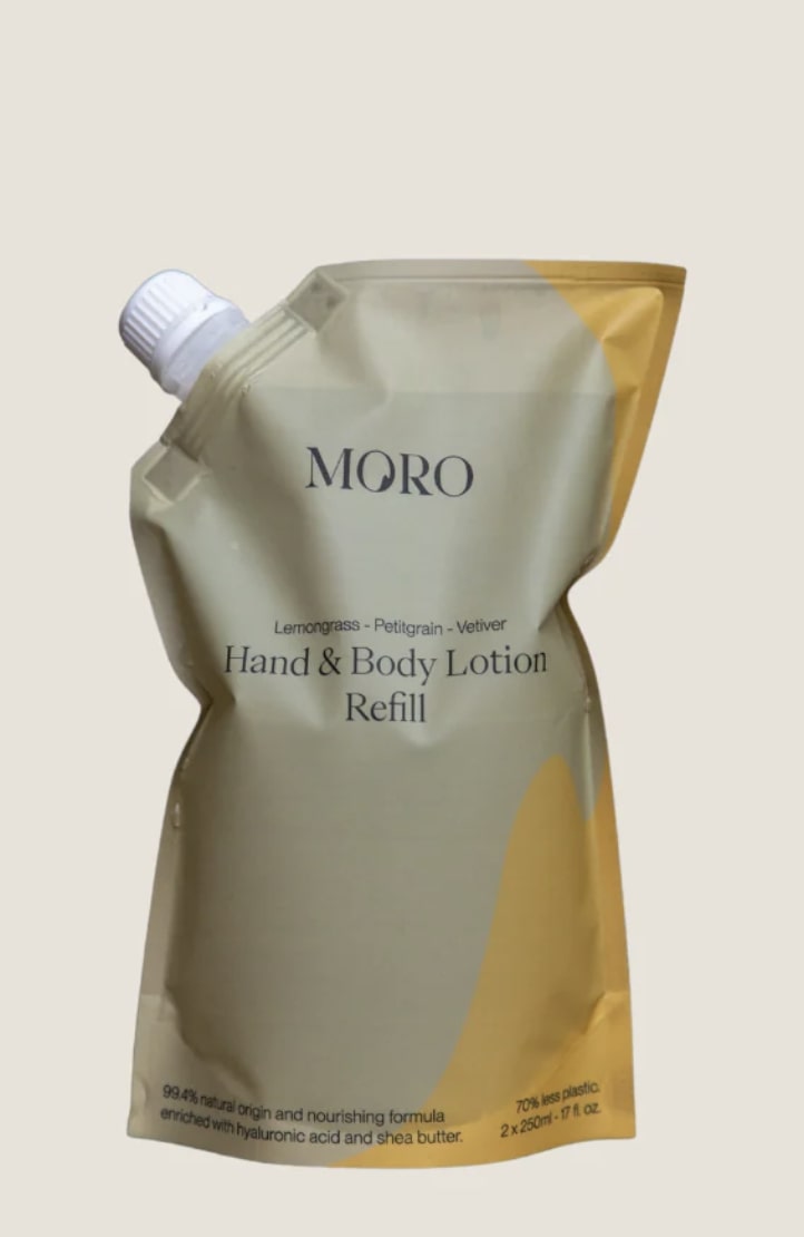 Moro Navulling Hand & Body Lotion Lemongrass & Vetiver - 2x 250ml