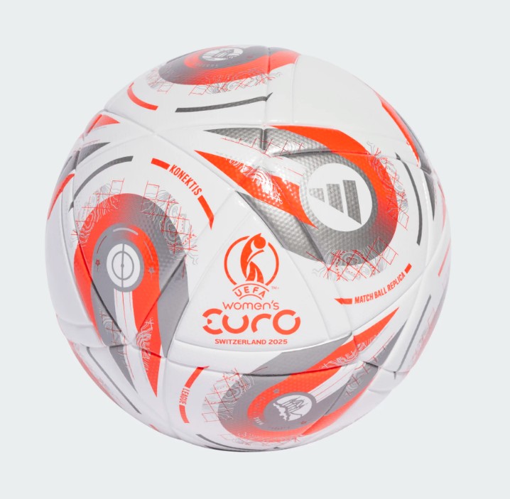 Adidas Voetbal E25 White/Silver/Yellow - 5