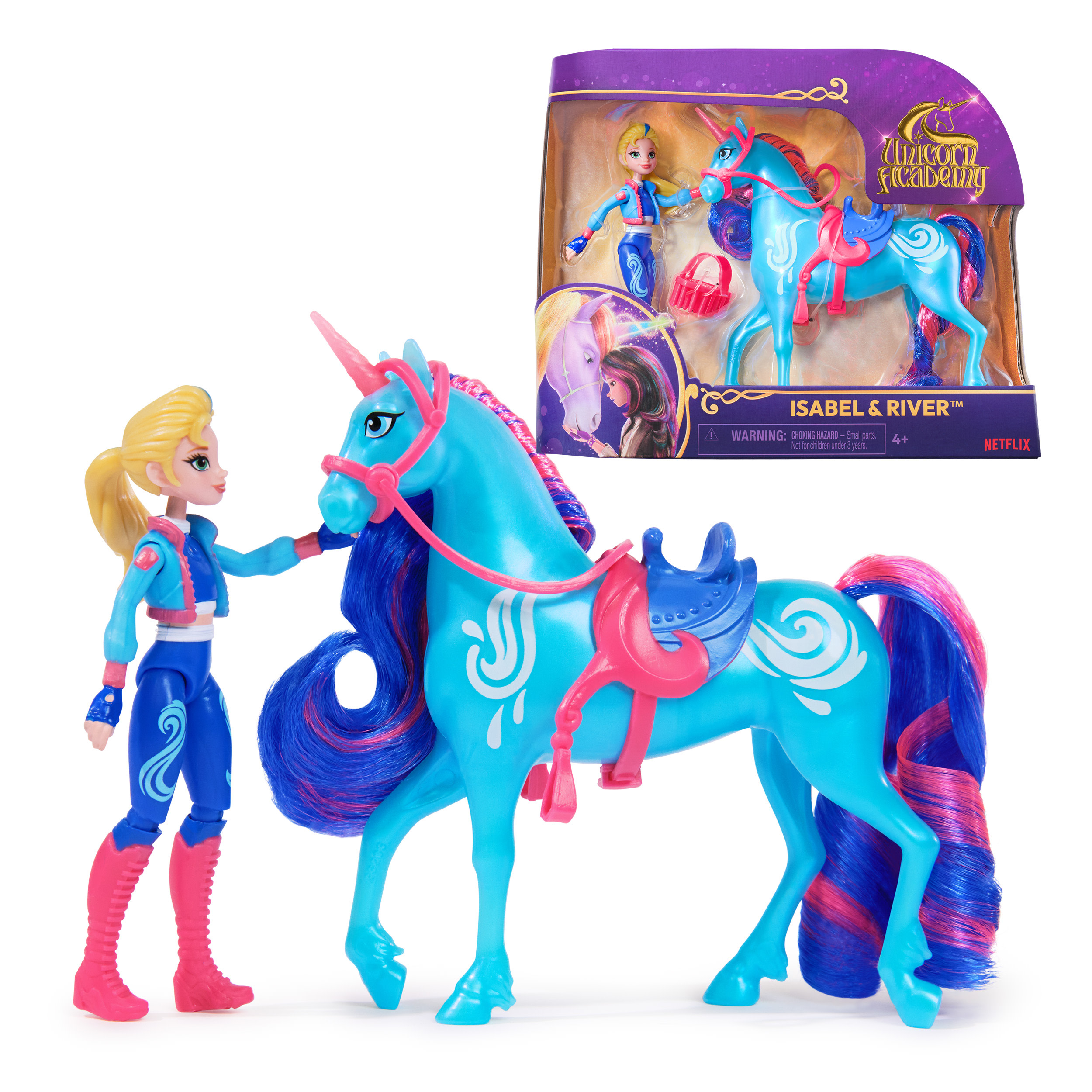 Unicorn Academy Pop Isabel & Unicorn River 11,5cm & 12,5cm