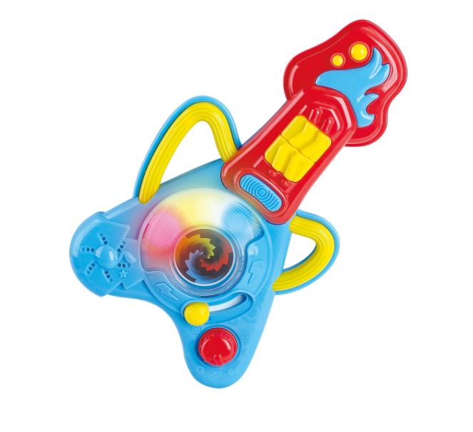 Rock'N Glow Guitar, Babygitaar met licht en muziek