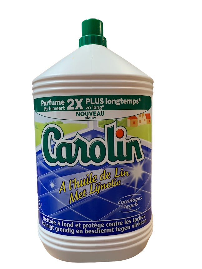 Carolin Vloerzeep Lijnolie Blauw 5 l