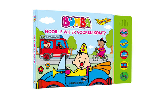 Bumba Geluidenboek - Hoor je wie voorbij komt?