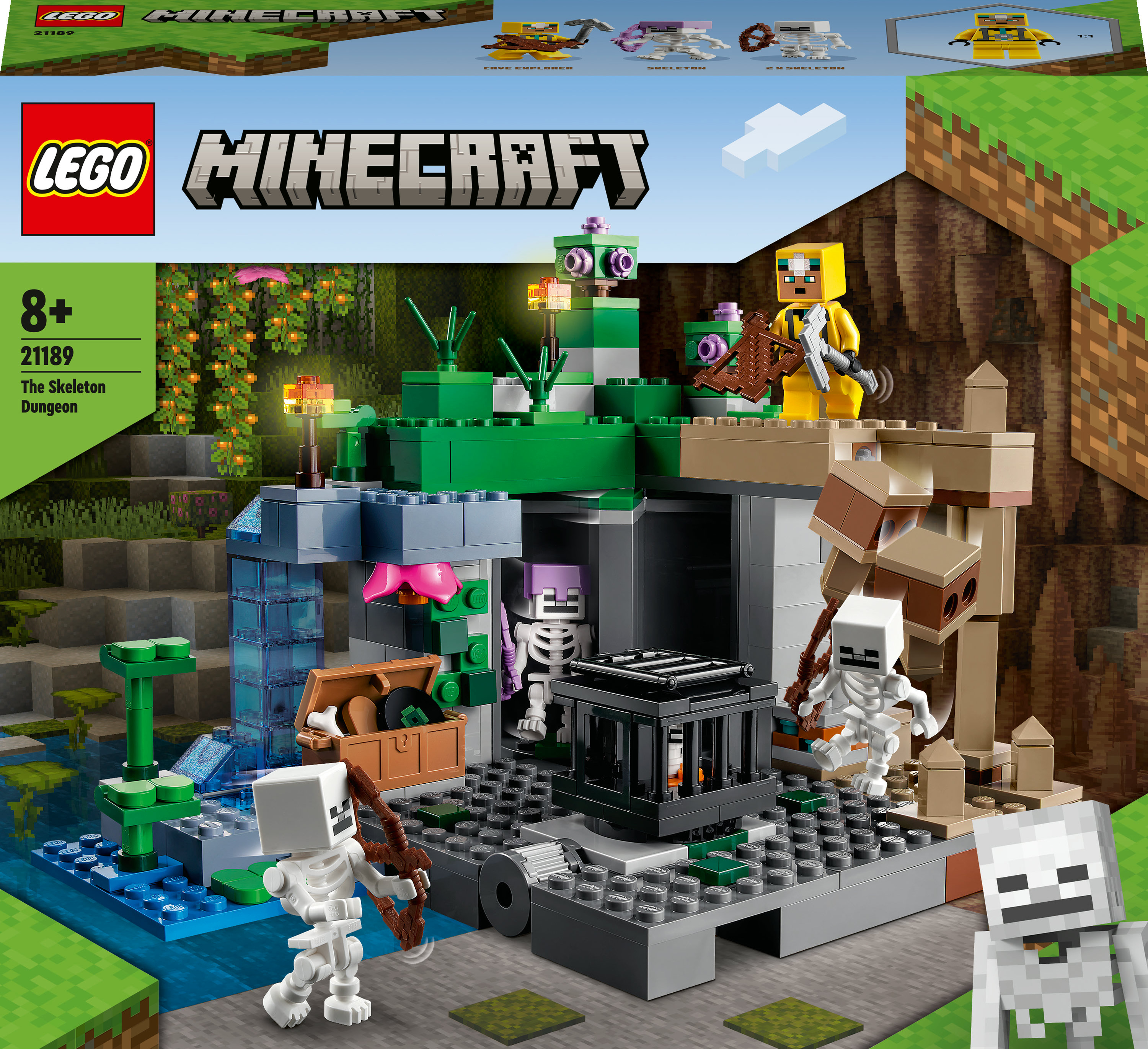 LEGO Minecraft 21189 De Skeletkerker