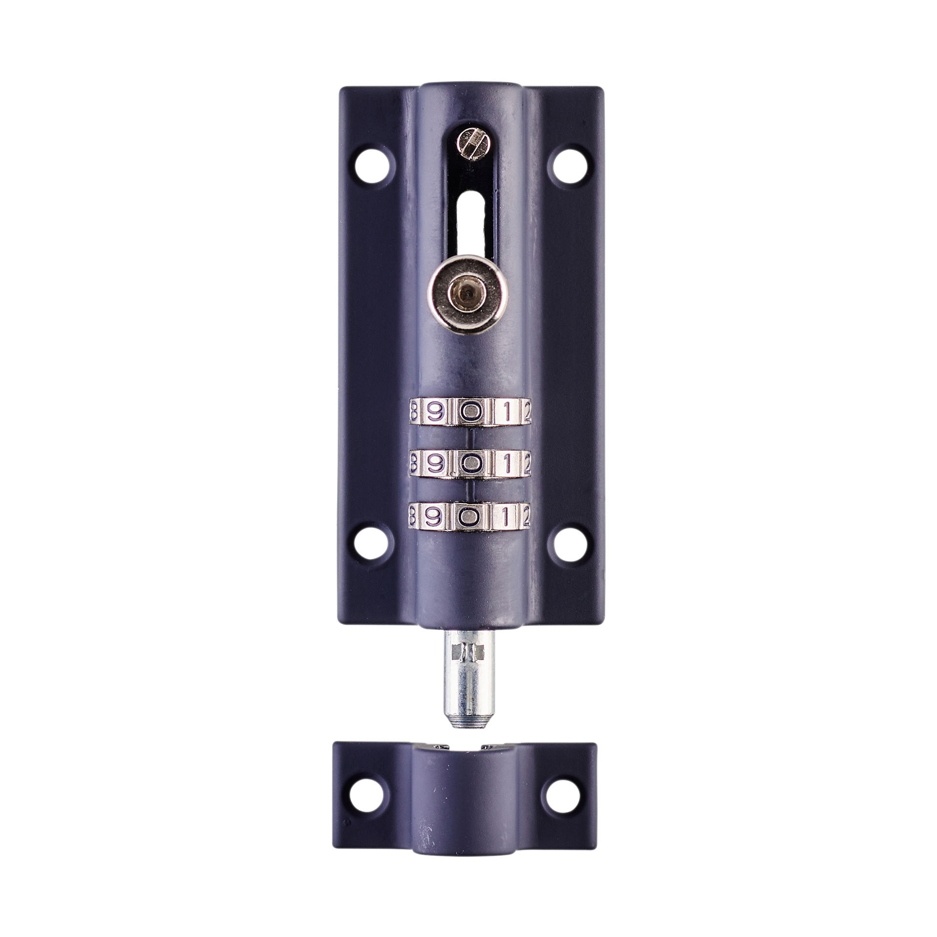 Squire Schuifslot met cijfercode 92 mm - zwart