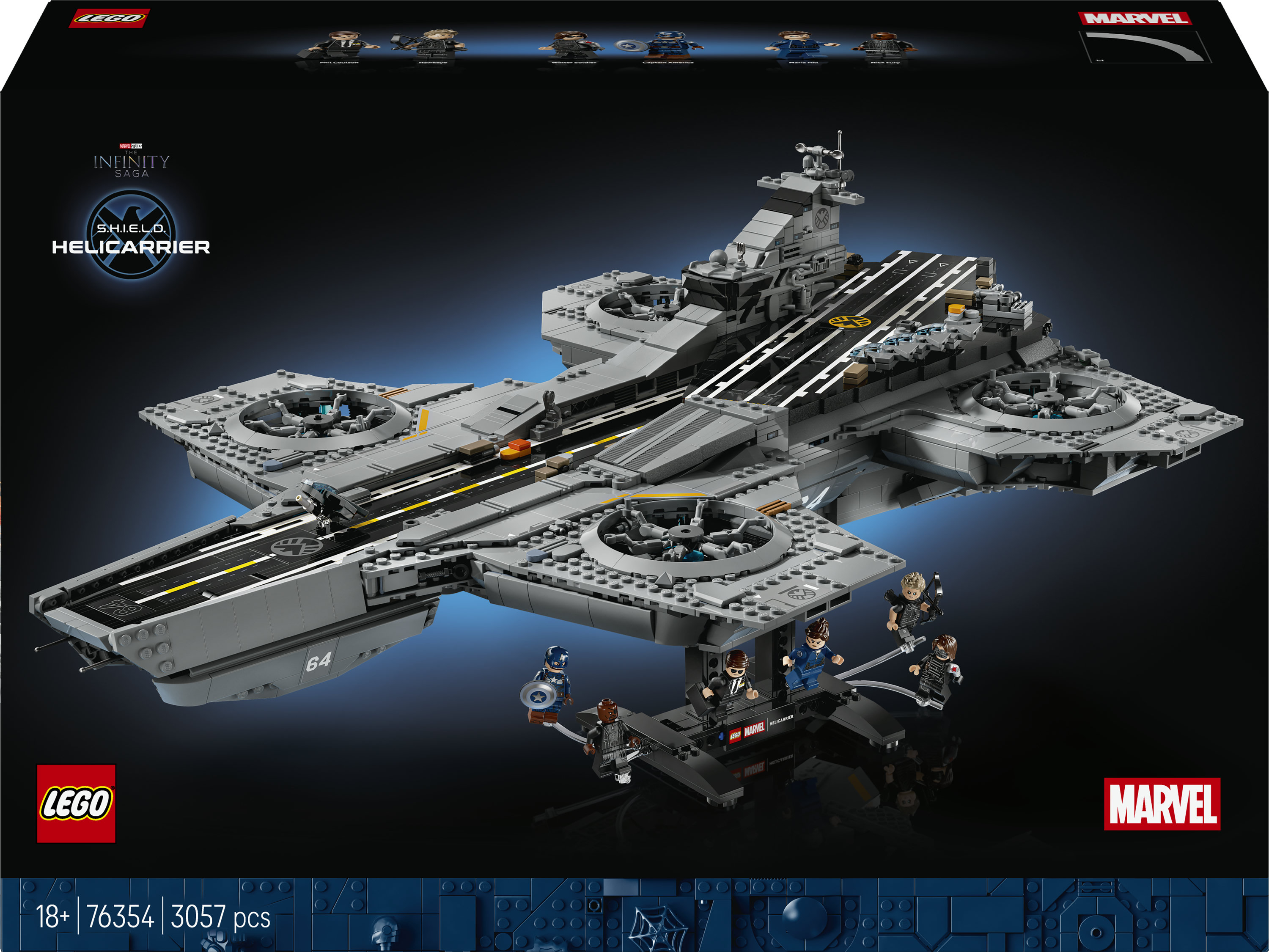 Lego Super Heros Marvel 76354 S.H.I.E.L.D Helicarrier