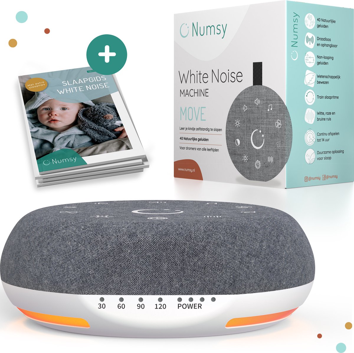 Numsy White Noise Machine Move