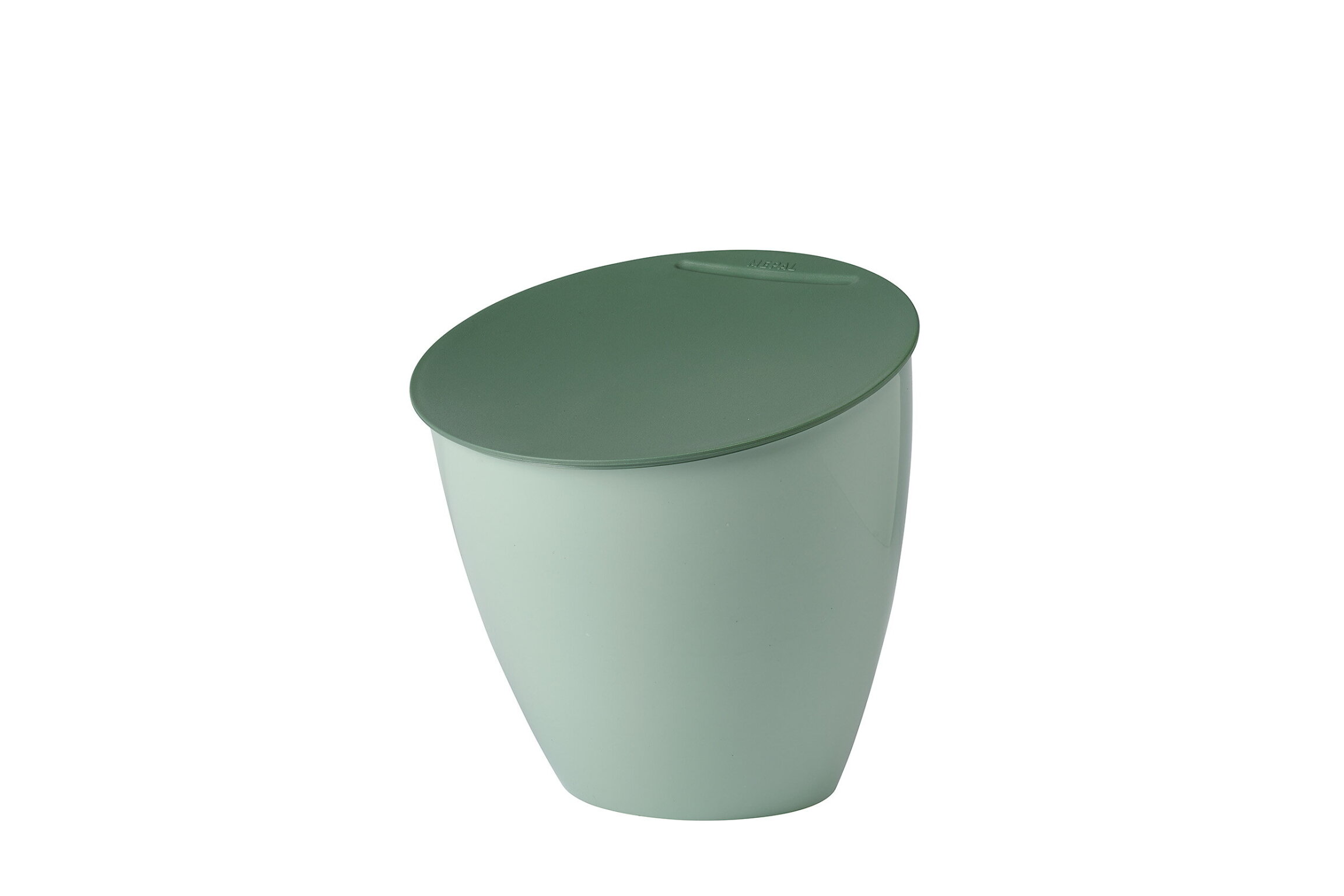 Mepal Afvalbakje Calypso Nordic Sage 2.2l - 17.5x18.4 cm - Recycled PP