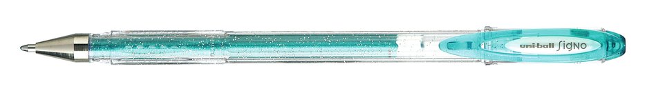 Uni-Ball Gelroller Signo Glitter Groen
