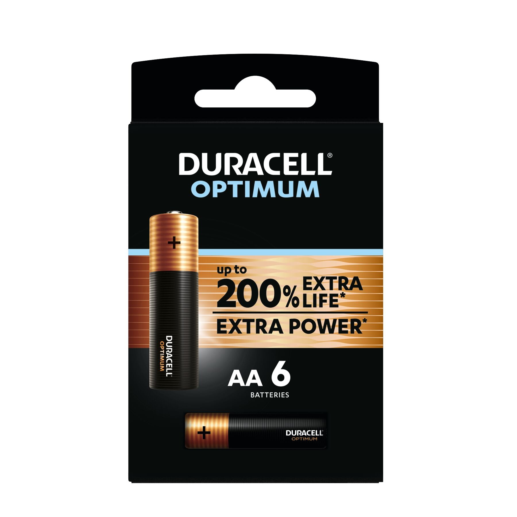 Duracell Optimum Batterijen AA 6-pack 