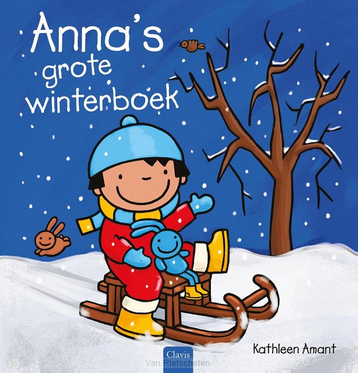 Anna's grote Winterboek  - Kathleen Amant  30m+