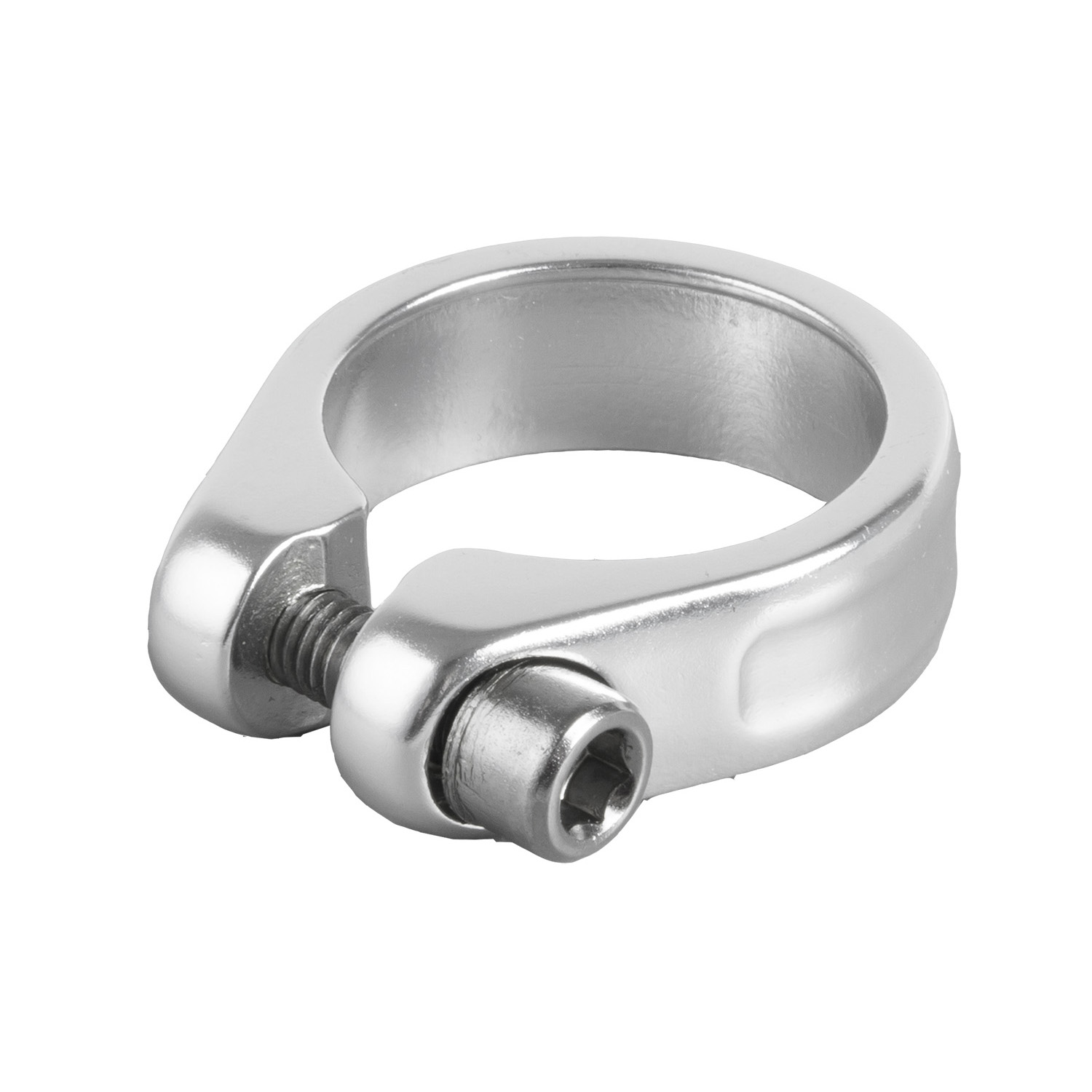 M-Wave Zadelbuisklem 34,9 mm Zilver Alu