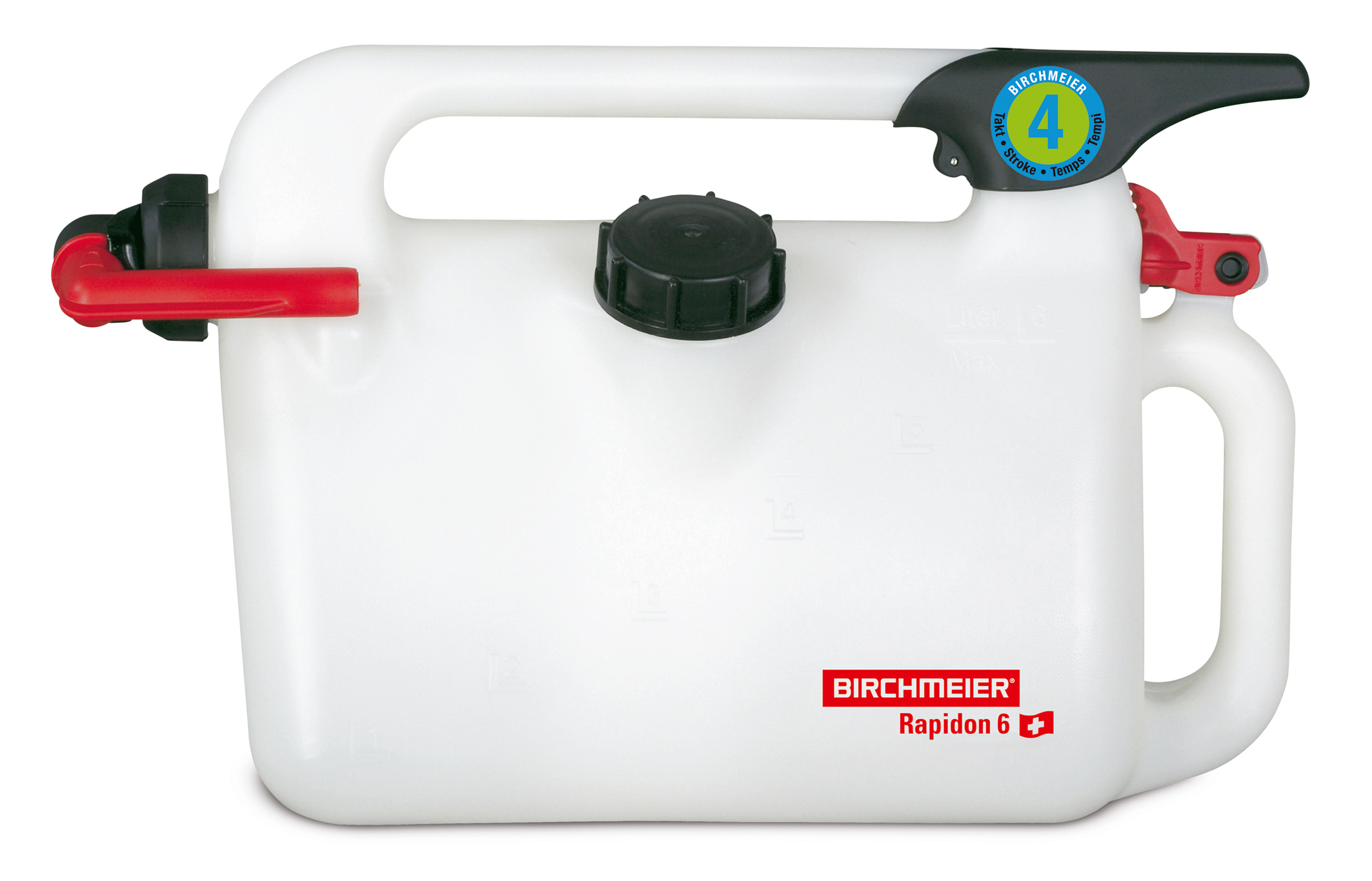 Birchmeier Rapidon 6 Jerrycan 6L, Revolutionair tanken
