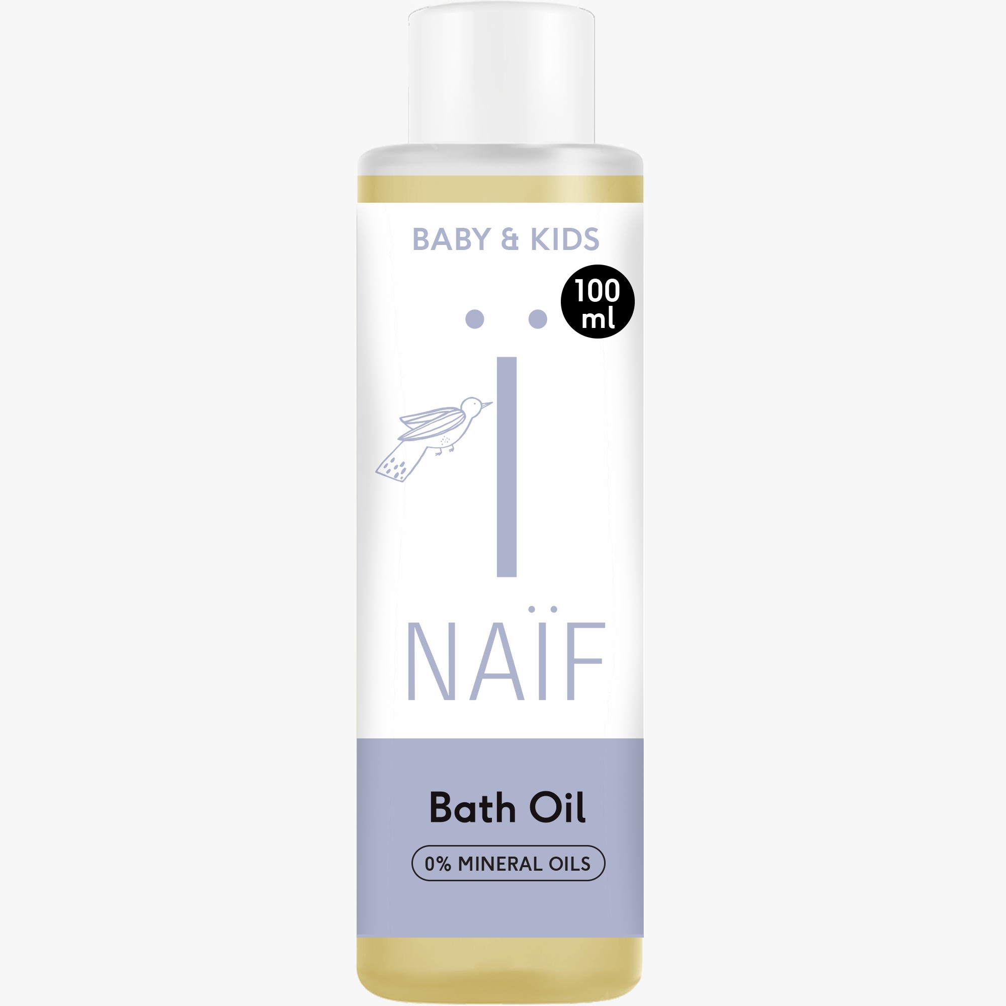 Naif Baby & Kids Badolie Verzachtend Milky 100 ml