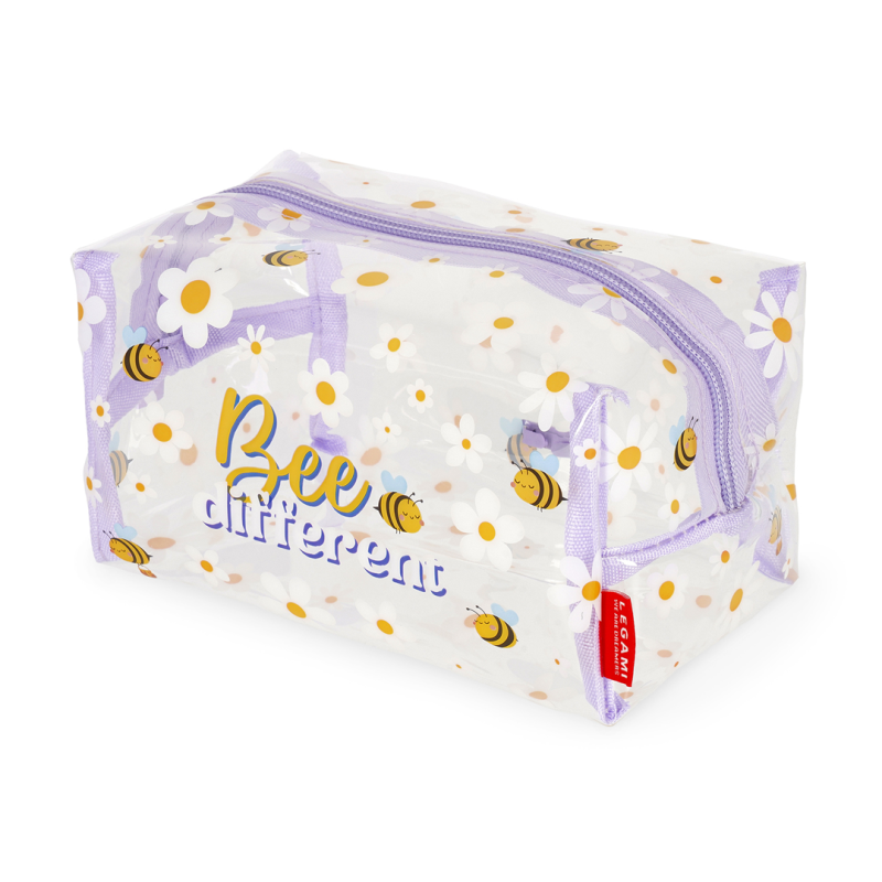 Legami Toilettas Make-up Queen - Bij 18x11x10.5 cm