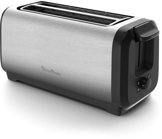 Moulinex Toaster met Dubbele Lange Snede Inox Subito 5,  LS5S4DEO