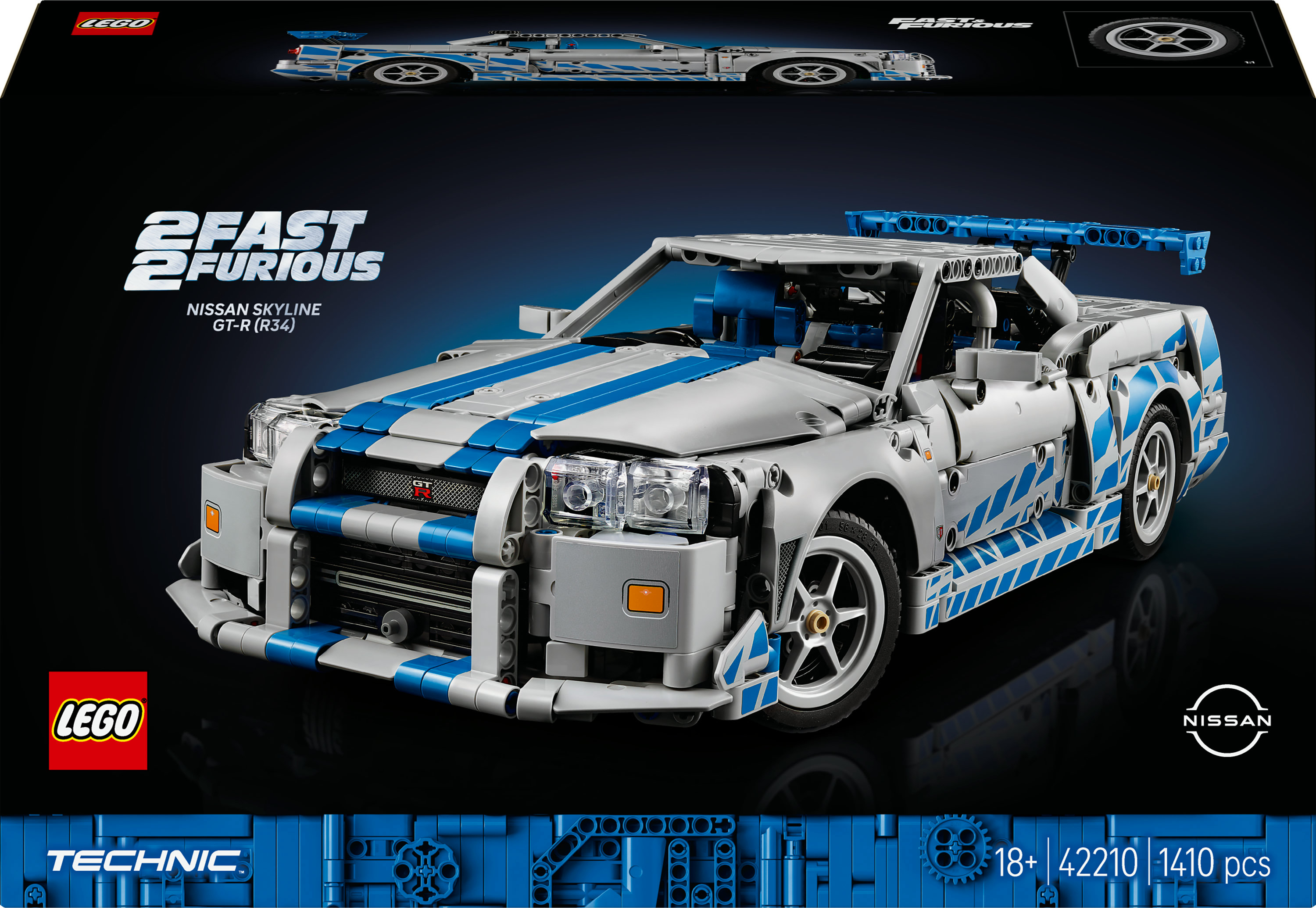 Lego Technic 42210 2 Fast 2 Furious Skyline