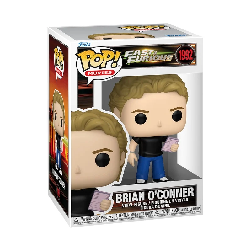 Funko Pop! Movies - Fast & Furios: Brian O'Connor 1992