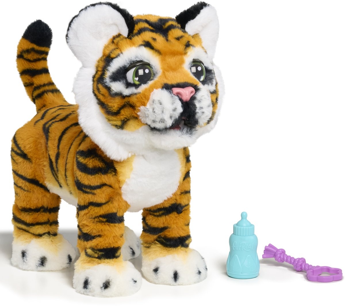 FurReal Gaby the Grow & Roar Tiger, groeiende tijger met meer +100 geluiden en reacties