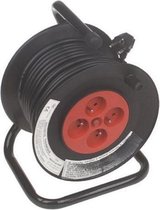 Rainbow Kabelhaspel 50 m 3G1.5 4 Stopcontacten en Thermoveiligheid