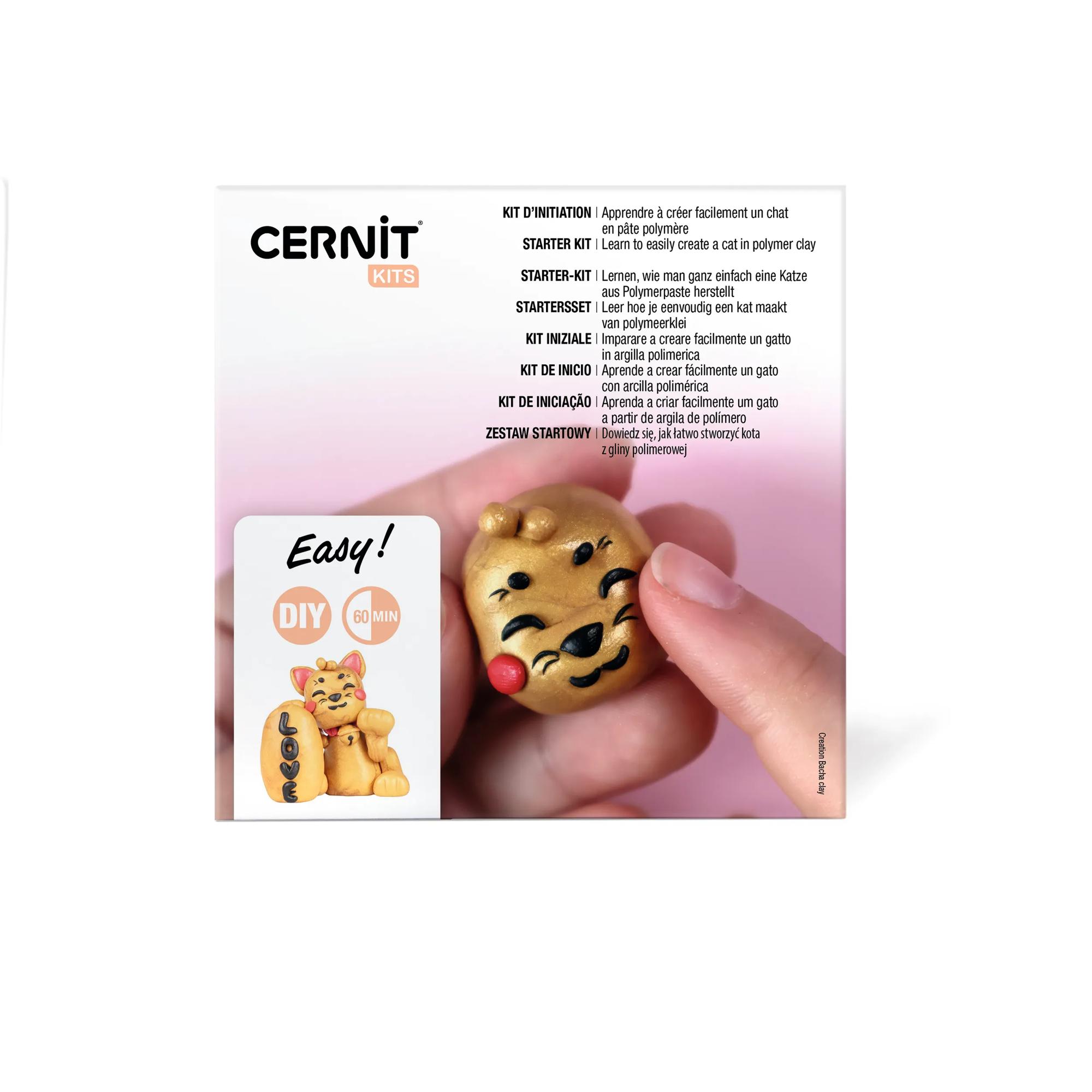 Cernit Starterkit Polymeerklei DIY Kat