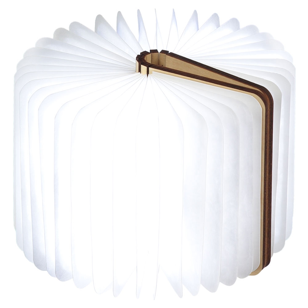 Gingko Lamp Booklight Maple Mini 12x9x2.5 cm