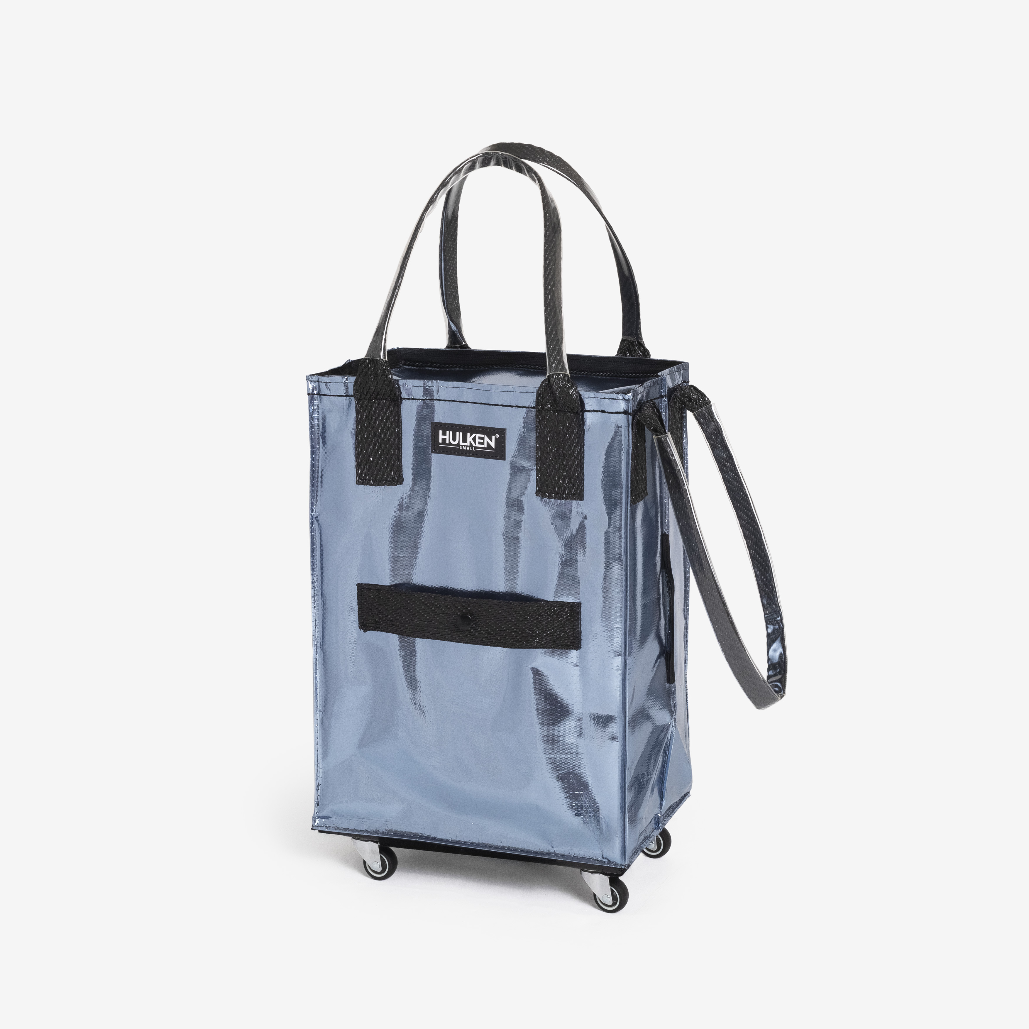 Hulken Original Trolley Tote Bag small Crystal Blue 36x56x23cm
