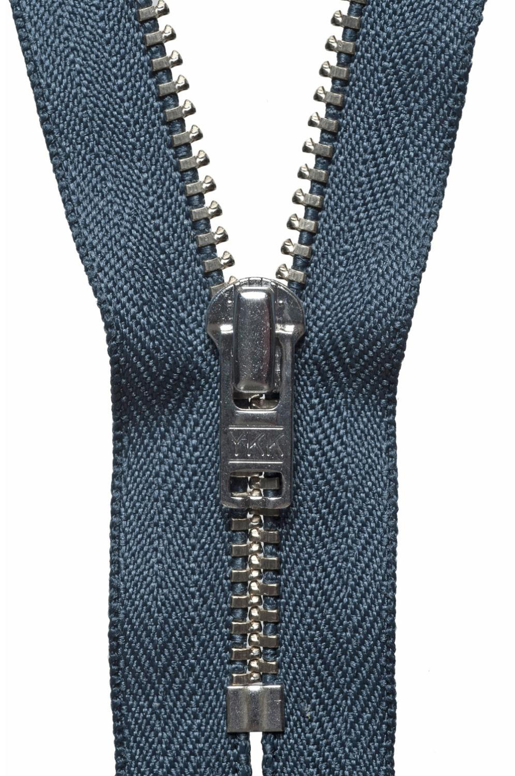 YKK Fijne Broekrits Zilver 579-16