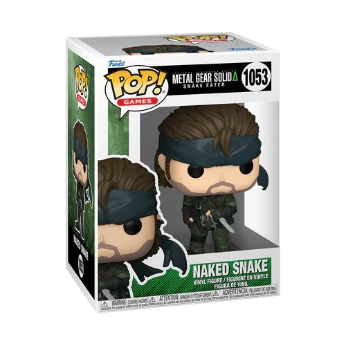 Funko Pop! Games - Metal Gear Solid Snake Eater: Naked Snake 1053 Funko Pop! Games - Metal Gear Solid Snake Eater: Naked Snake 1053
