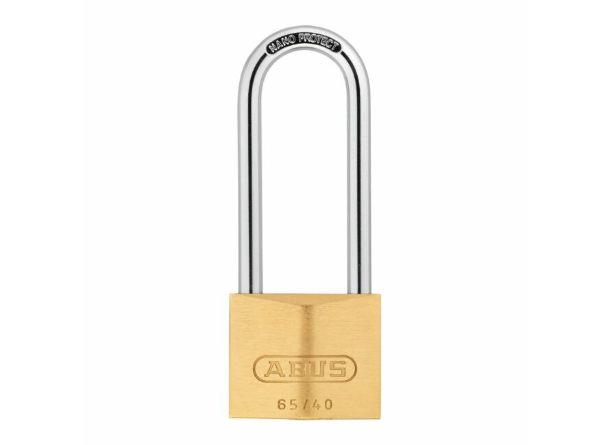 Abus Hangslot Messing Hoge Beugel 65HB/40-40