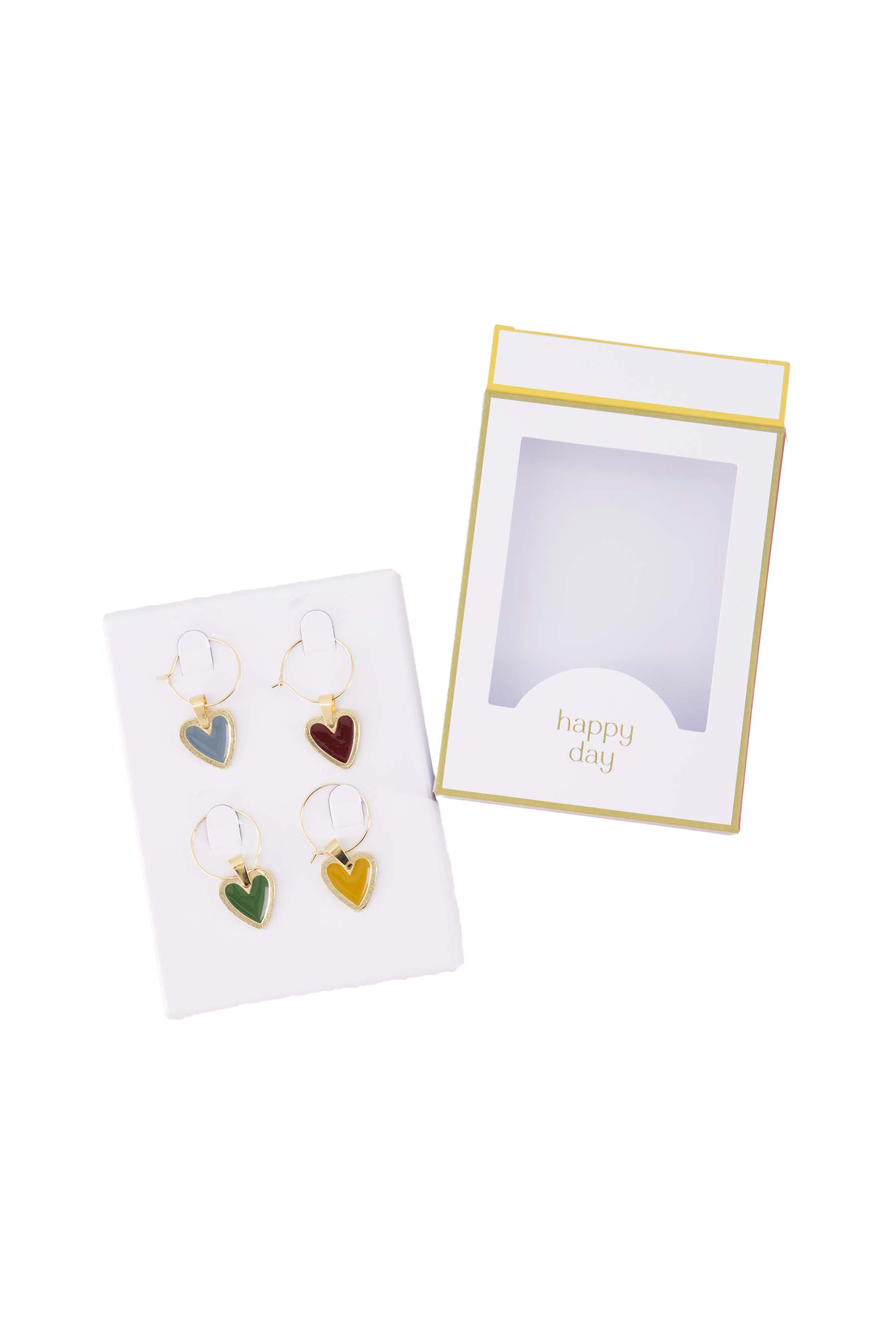 Zusss Charms voor Wijnglas Happy Day 4 stuks
