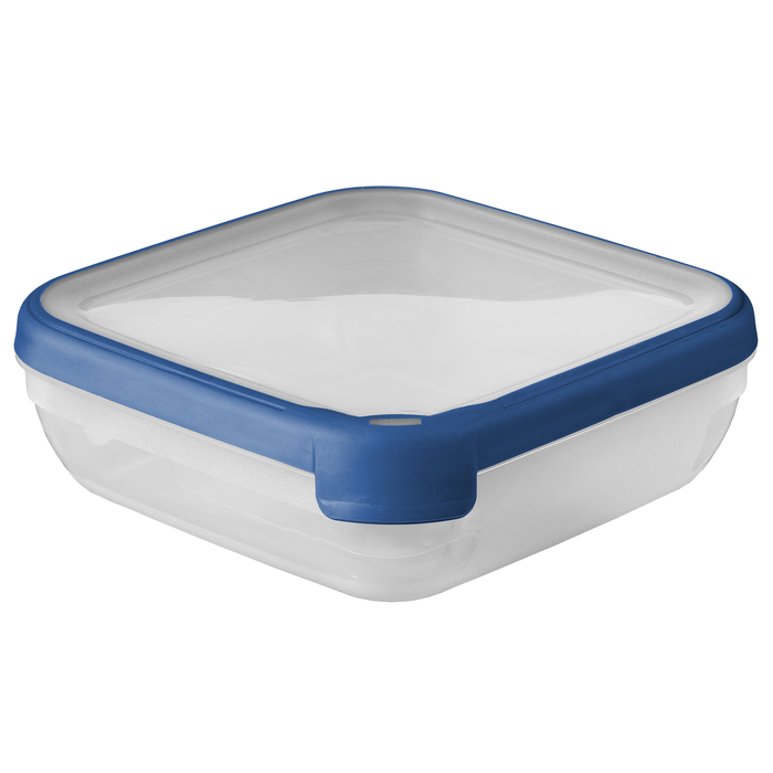 Curver Bewaardoos Grandchef Eco Transparant/Blauw 1.6l - 20x20x7 cm