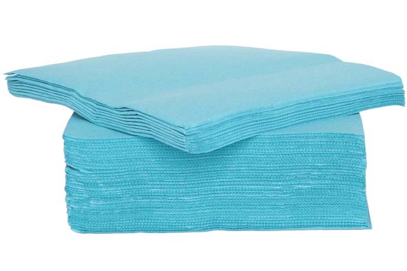 Cosy&Trendy Servet CT Prof 38x38 cm set 40 stuks - Textiel-Touch - Turquoise