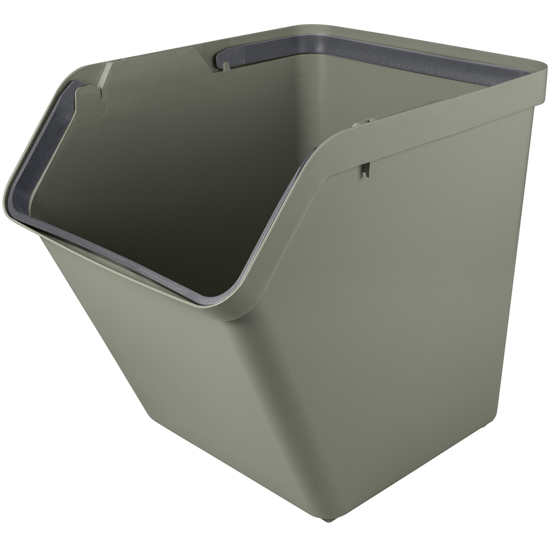 Sunware Sorteerunit Sigma Home Donkergroen 60l - 49.3x39x45 cm
