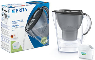 Brita Waterfilterkan Marella Pro 2.4 l Graphite