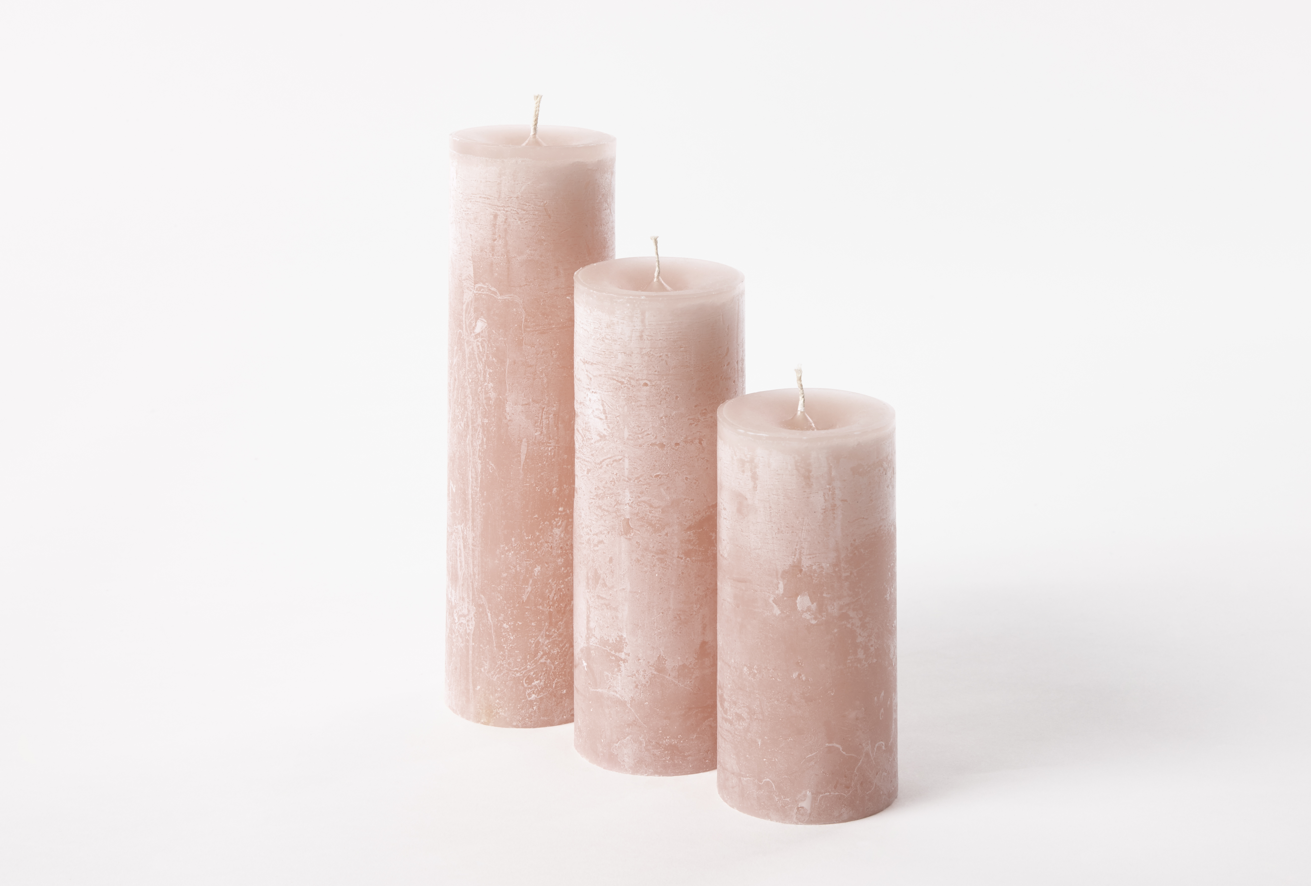 Dekocandle Cilinderkaars 8.6x20 cm Poederroze