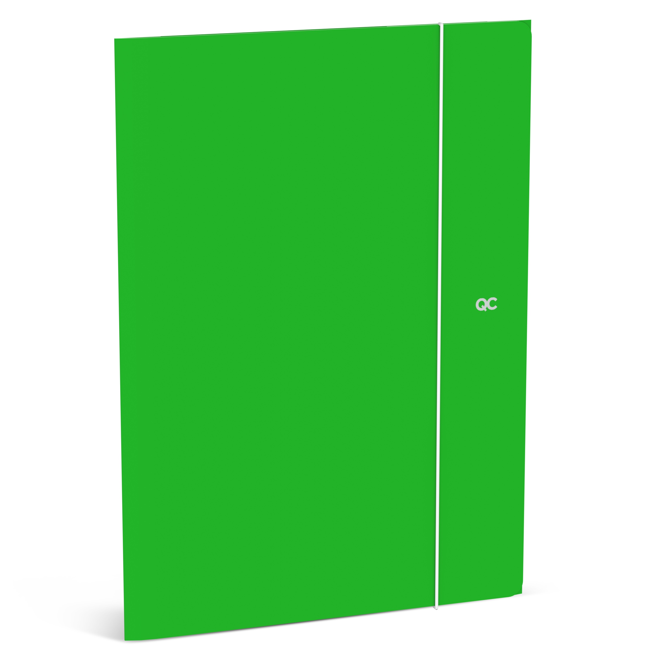 Quattro Colori Elastomap PP A4 Verde Vivo