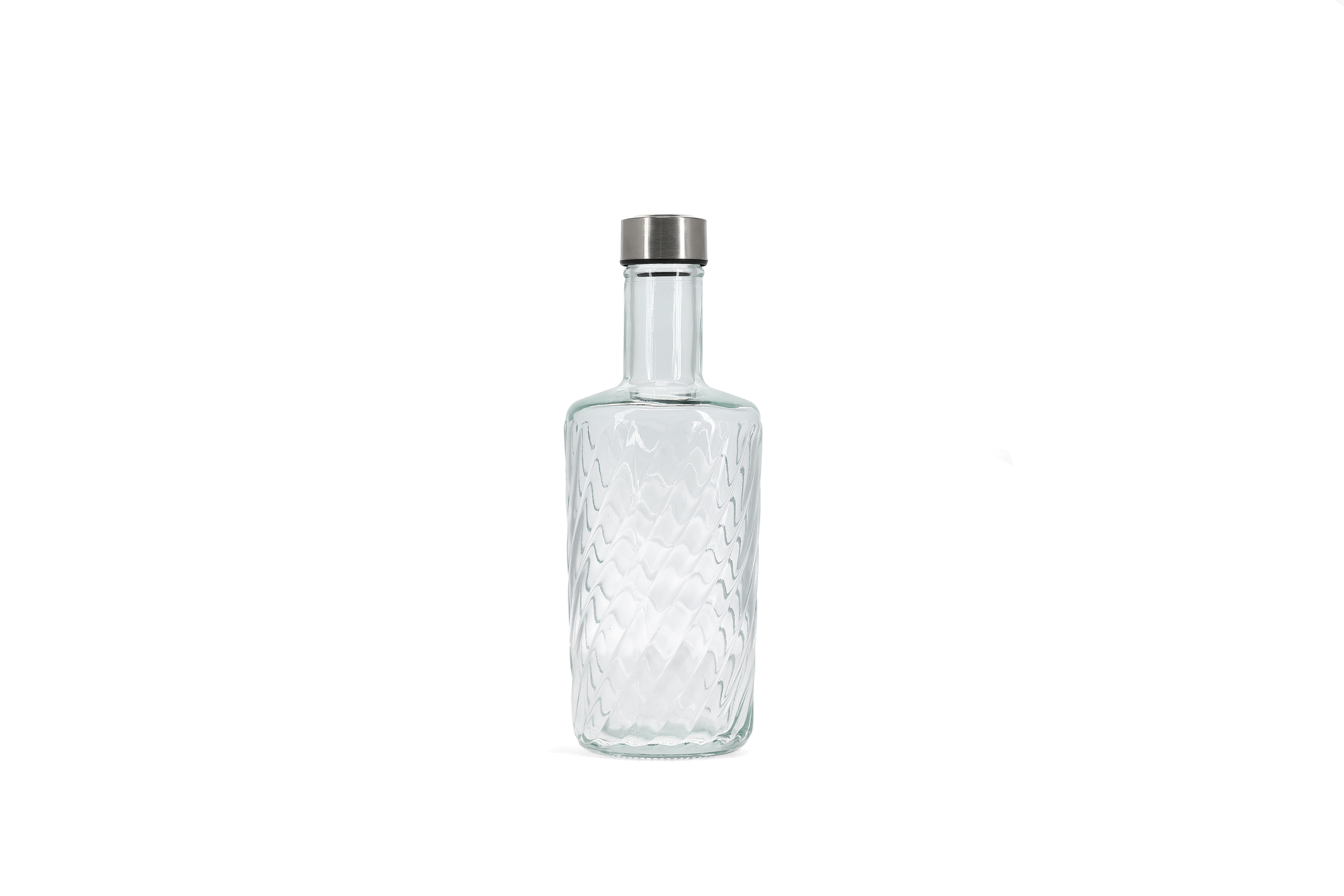 BonBistro Karaf Tap Wave 110cl met Dop - Glas