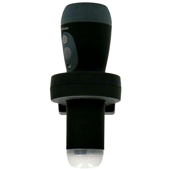 Alecto Oplaadbare LED Zaklamp en Nachtlamp met lichtsensor