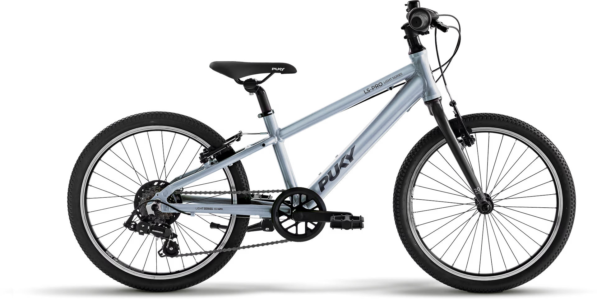 Puky LS-PRO Kinderfiets Ash Blue/Anthracite 2 Handremmen 7-speed 20 inch