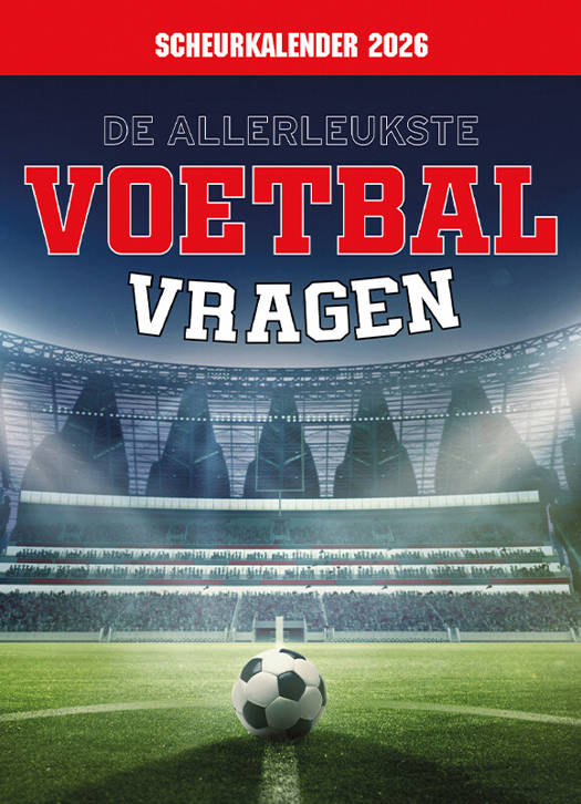 Scheurkalender 2026 - De allerleukste Voetbalvragen 