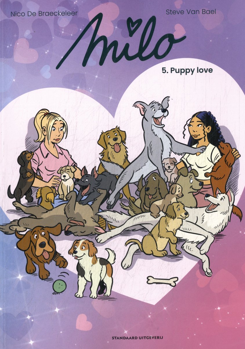 Stripverhaal Milo De Strip 5 - Puppy Love